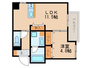 フォレストスクエア香呑の物件間取画像